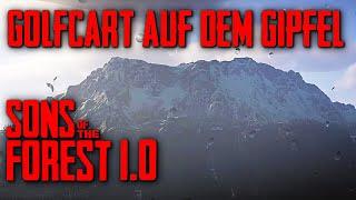 Sons of the Forest Golfcart auf den Berg in Sons of the Forest 1.0 Deutsch German Gameplay 14