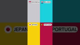 Indonesia vs Belanda, Jepang, Portugal ‼️#comparison #shorts