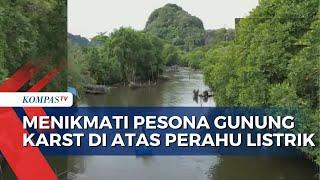 Pengalaman Naik Perahu Listrik di Ikon Wisata Rammang-Rammang,  Maros Sulsel