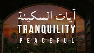 آيات السكينة لدفع القلق والهموم | AYAT OF TRANQUILITY - SAKINAH (Peaceful)