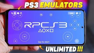 I Tried *ALL* PS3 EMULATORS From Playstore | PS3 Emulator For Android