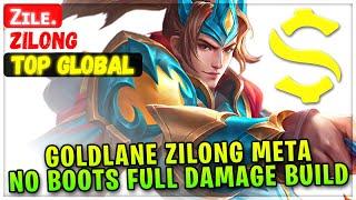 Goldlane Zilong Meta, No Boots Full Damage Build [ Top Global Zilong ] Zɪʟᴇ. - Mobile Legends Build