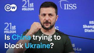 Zelenskyy accuses China & Russia of disrupting peace efforts | DW News
