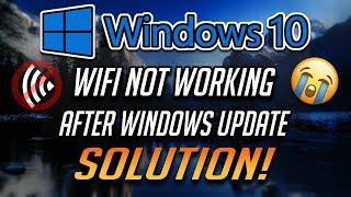 How to Fix No WiFi After Windows Update in Windows 10 - [2024]