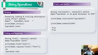 String Datatype in Python || Python for beginners || Python programming || Data types in python