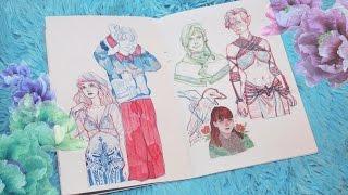 Обзор Скетчбука / Sketchbook August - October 2016