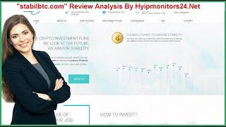 "stabilbtc.com" Review Analysis by hyipmonitors24.net