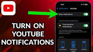 How To Turn On YouTube Notifications On iPhone