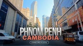 [4K] Phnom Penh Driving Tour 2024 Best Skyscrapers, High Rise Building & Skyline #phnompenh2024 #kh