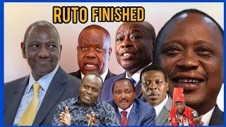 Ruto at risk as Uhuru & Gachagua forms a coalition with kalonzo,Matiang'i,natembeya,Wamalwa etc