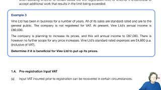 Chapter 24 Value Added Tax – VAT (part 1) -  ACCA TX-UK Taxation (FA 2023)