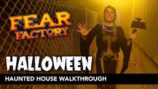 Fear Factory SLC - HALLOWEEN Haunted House Walkthrough   4K