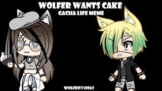 Wolfer Wants Cake - GachaLife