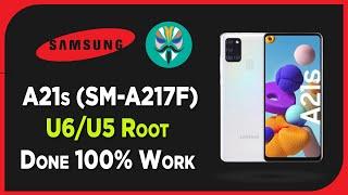 Samsung Galaxy A21s U6 Root Done Without TWRP Recovery | How to Root Samsung A21s (SM-A217F)