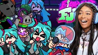 MIKU IS BACK AND WITH TRICKY??! NYAN CAT IS SO CUTE!! | Friday Night Funkin [vs Nyan Cat, Miku]