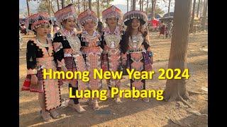 Hmong New Year near Luang Prabang 2024