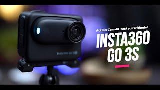 Kamera Vlogging 4K Paling Simple! - Insta360 GO 3S Review Indonesia