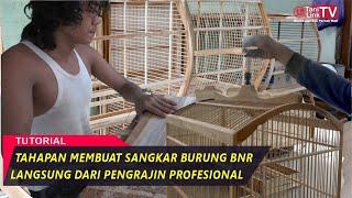 Teknik Membuat Sangkar Burung Replika Model Ebod & BNR