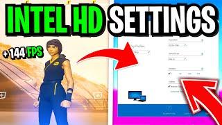 How To BOOST FPS on Intel HD Graphics!  (Full MAX FPS & 0 DELAY Guide for Intel HD Graphics!)