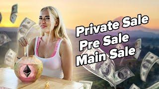 Что такое Pre Sale и Seed. Как заработать на PRESALE токенах ?