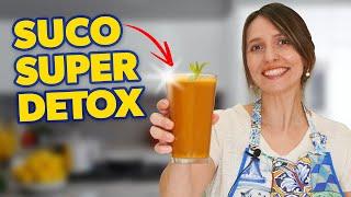 Nutricionista ensina o melhor SUCO DETOX para emagrecer e desinchar