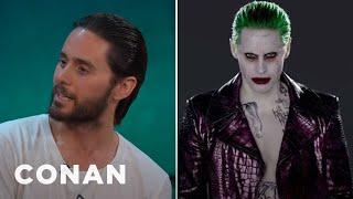 Jared Leto Tested Out A Few Different Joker Laughs | CONAN on TBS