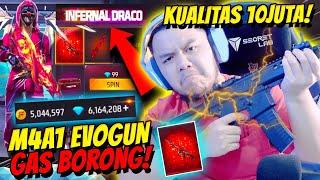 AKHIRNYA RILIS!? M4A1 EVO GUN INFERNAL DRACO 4JUTA TERSAKTI UPGRADE LVL MENTOK!!