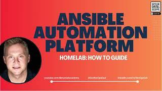 Home Lab Edition: Setting up Developer Ansible Automation Platform - no cost