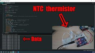 Simple NTC Thermistor Circuit with Arduino