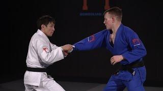 Mongolian Judo - Grip fighting