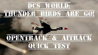 DCS World | Thunder Birds Are GO! (OpenTrack & AITrack)