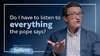 What do Catholics Believe about the Pope? | A Catholic Professor Answers