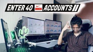 HOW TO ENTER MULTIPLE SNKRS ACCOUNTS FOR SNKRS SG/MY DROP! HIGHER % OF WINNING | 100% MANUAL
