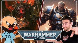 Warhammer 40.000 - Ultramarines (Guilliman) VS World Eaters (Angron)