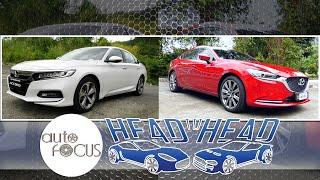 Honda Accord 1.5 EL Turbo CVT vs. Mazda6 2.5 Skyactiv G Turbo | Head-to-Head