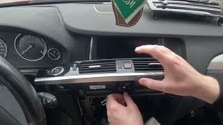 How to install Android radio BMW X4 F26 2016 / CarPlay with original oem reverse camera