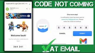 Fix Supercell ID Verification Code not Received on Gmail | Supercell OTP Code Not Coming (Finally)