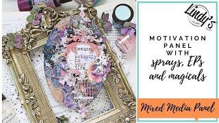 Сreate a motivation panel with Marina Ignatova. Lindy's Sprays, EPs and Magicals.