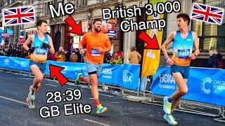 I asked elite runners to pace my fastest 10K - London