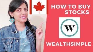 How to Buy Stocks in Canada & US | Wealthsimple tutorial | Commission Free