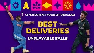 Every unplayable delivery from Cricket World Cup 2023 
