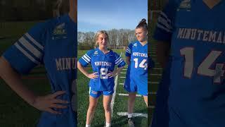 NJ FLAG FOOTBALL: Washington Township’s Taylor Jones & Lexi Dzierzgowski after defeating Pennsauken!