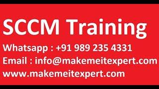 MECM SCCM Training Details Step By Step Learn And Become SCCM Administrator In A Month