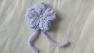 Alizee puffy ilə çiçək yapımı Making flowers with Alizee puffy