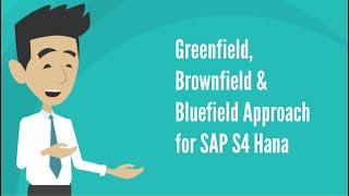 Greenfield, Brownfield & Bluefield Implementation Approach for SAP S4 HANA #saps4hana #s4hana