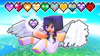 Minecraft But There Are Custom GODDESS Hearts!