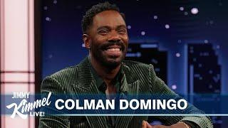 Colman Domingo on Filming in Philly, Playing Michael Jackson's Dad & He Shows Off His Dance Moves!