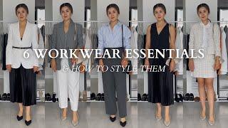 Workwear Capsule Wardrobe | 18 OFFICE OUTFIT IDEAS | What To Wear To Work