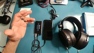 eSynic Headphone Amplifier 16-300Ω Portable Amp  Gain Switch* review*