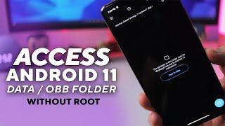 FIX : How to Access /Android/OBB & DATA Folder on Android 11 - No ROOT (हिन्दी)
